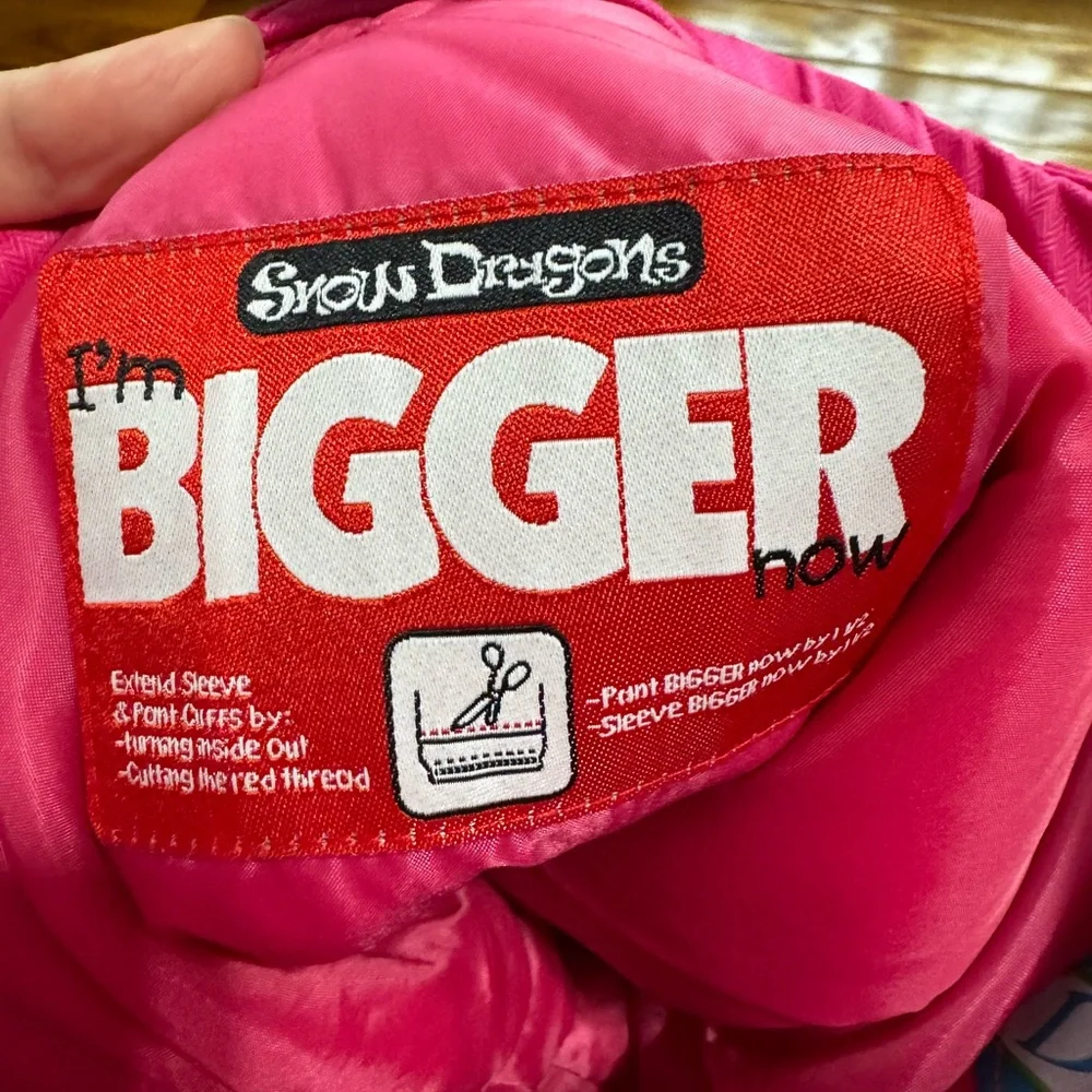 Snow Dragons Toddler Girl's Rock Solid Insulated Pink Pants